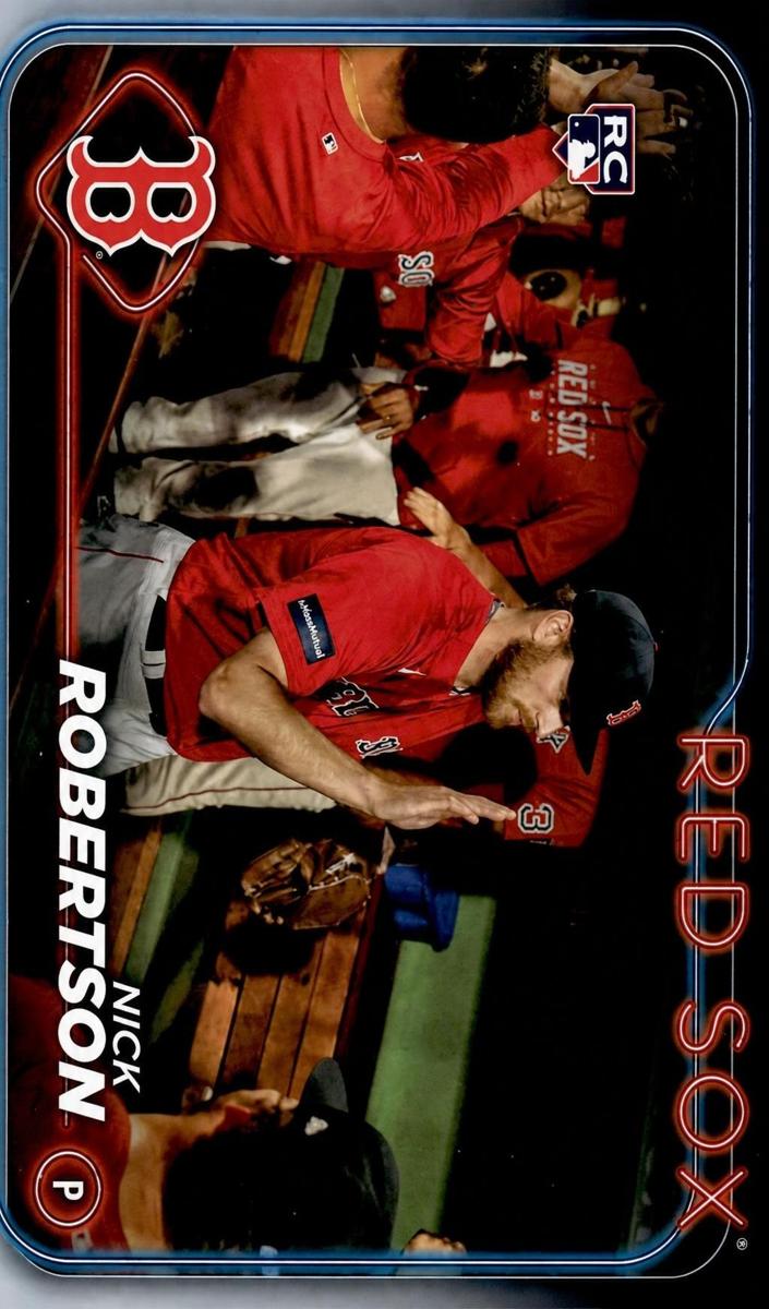 Nick Robertson 2024 Topps Series 1 card