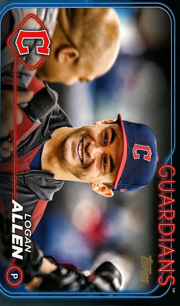 Logan Allen 2024 Topps Series 1 card