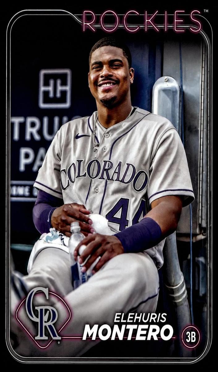Elehuris Montero 2024 Topps Series 1 card