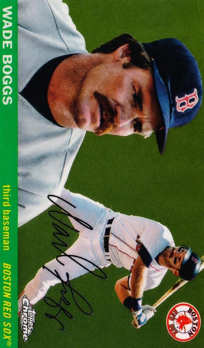 Wade Boggs 2025 Chrome Platinum card