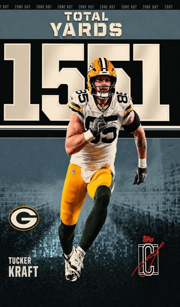 Tucker Kraft 2025 Signature Class card