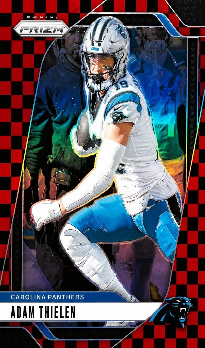 Adam Thielen 2024 Prizm Football card