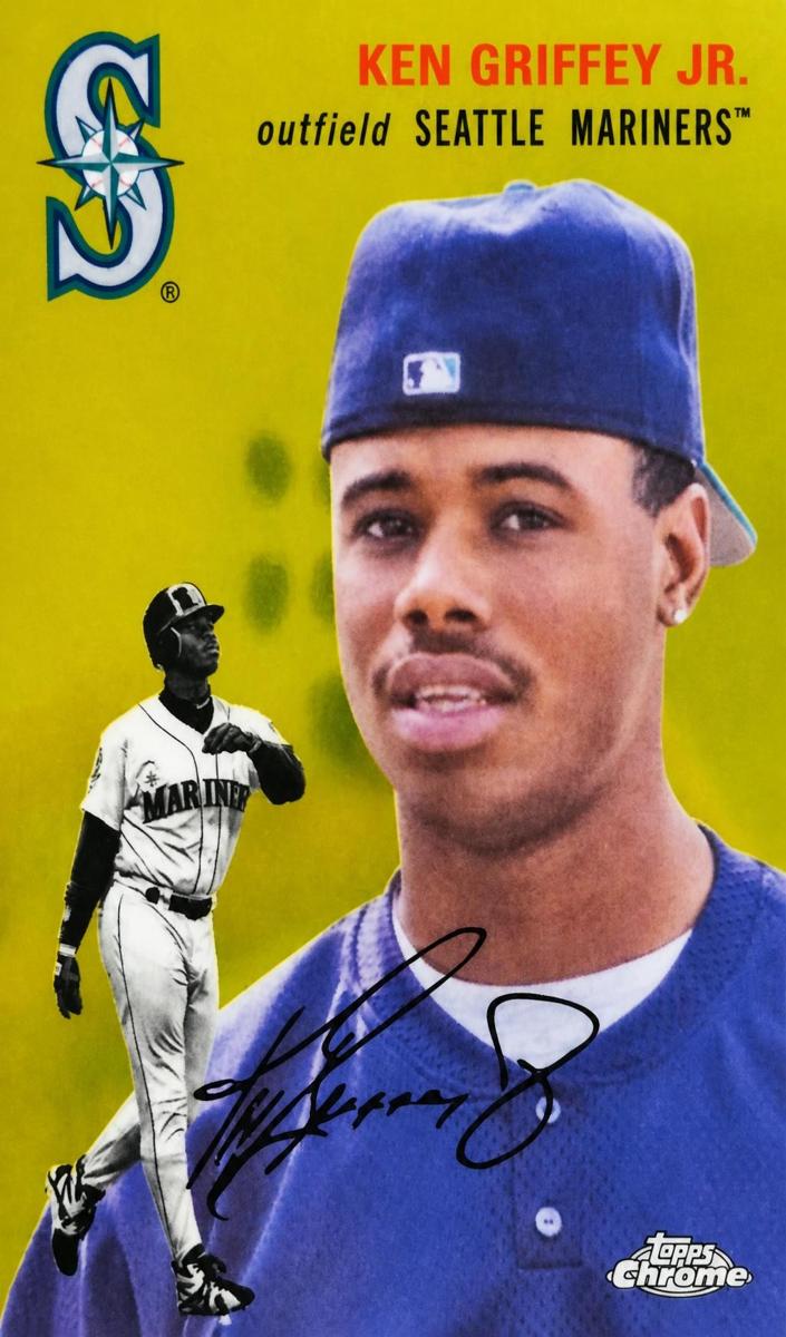 2023 Topps Chrome Platinum Anniversary Ken Griffey Jr. #386 card