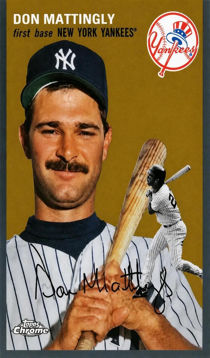 2023 Topps Chrome Platinum Anniversary Don Mattingly #479 card
