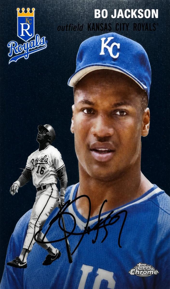 2023 Topps Chrome Platinum Anniversary Bo Jackson #441 card