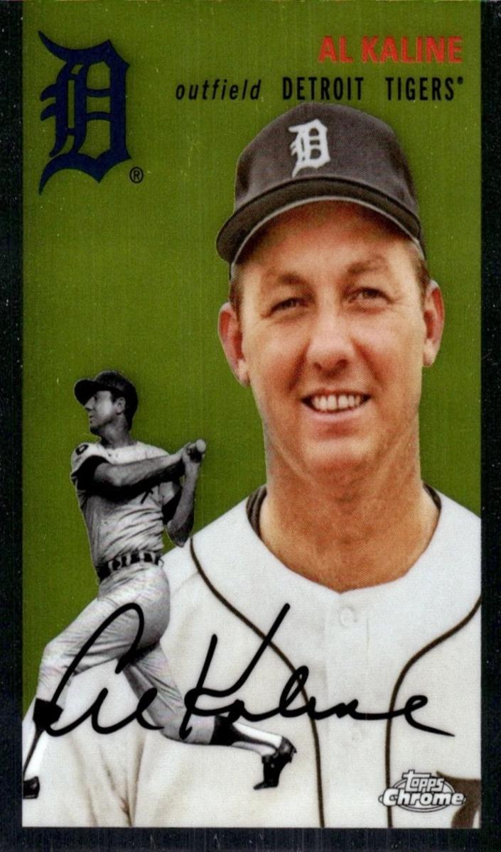 2023 Topps Chrome Platinum Al Kaline #78 card