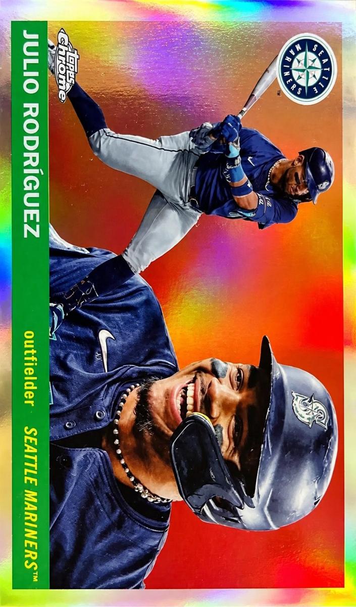 2025 Topps Chrome Platinum Julio Rodriguez #179 card