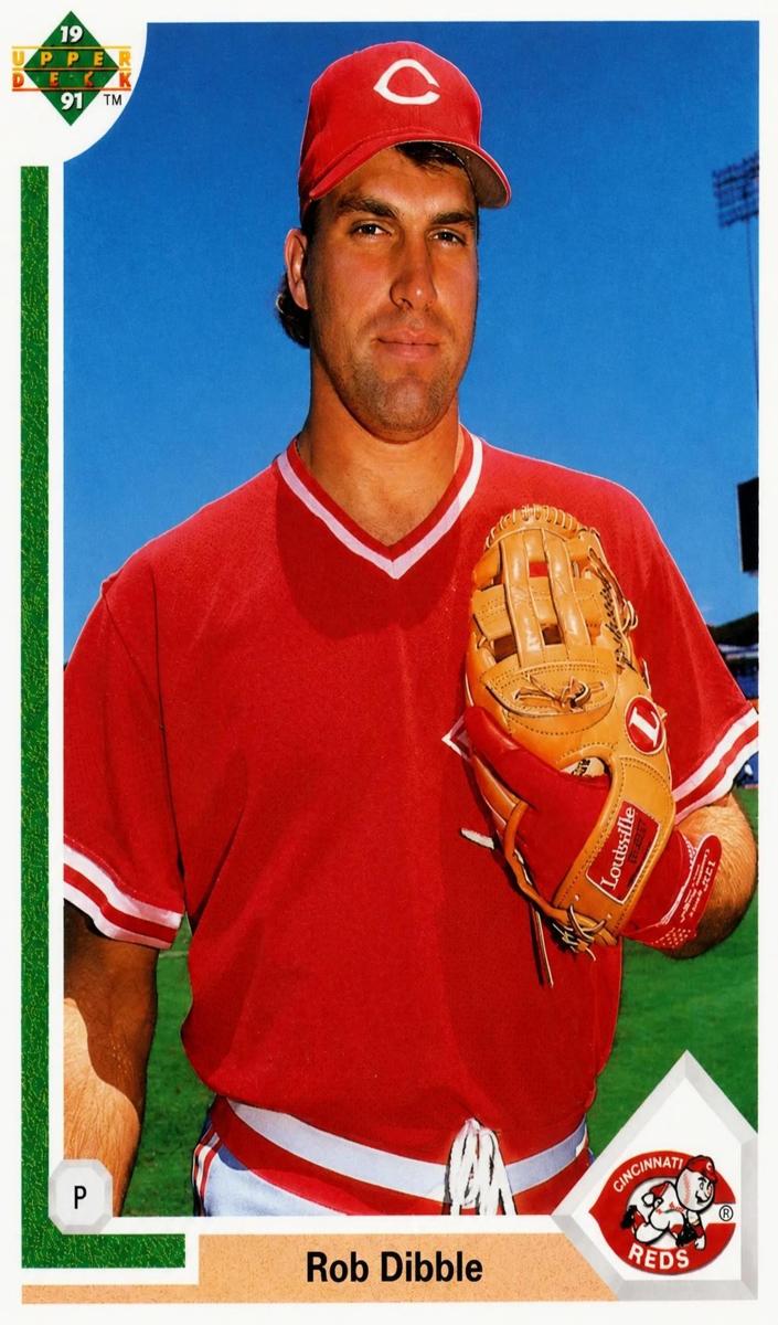 1991 Upper Deck Rob Dibble #635 card
