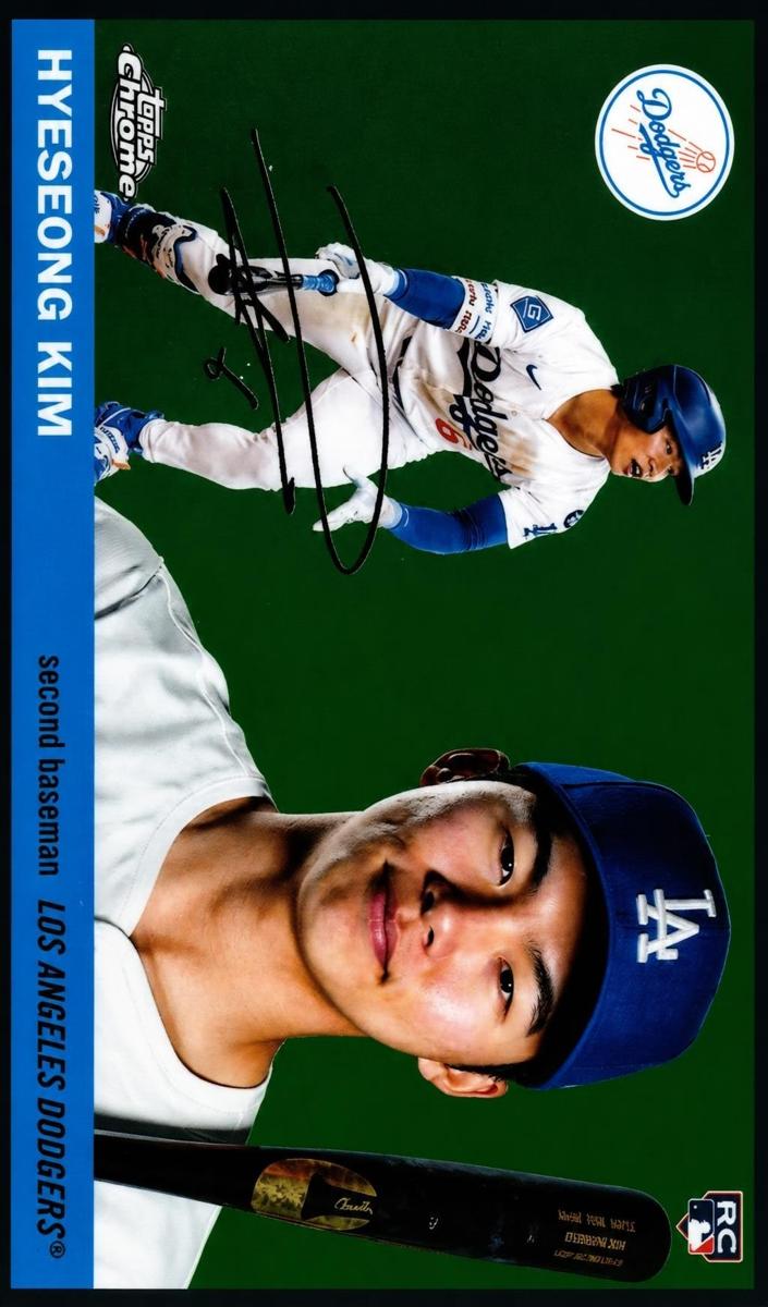 2025 Topps Chrome Platinum Hyeseong Kim [Topps Refractor] #360 card