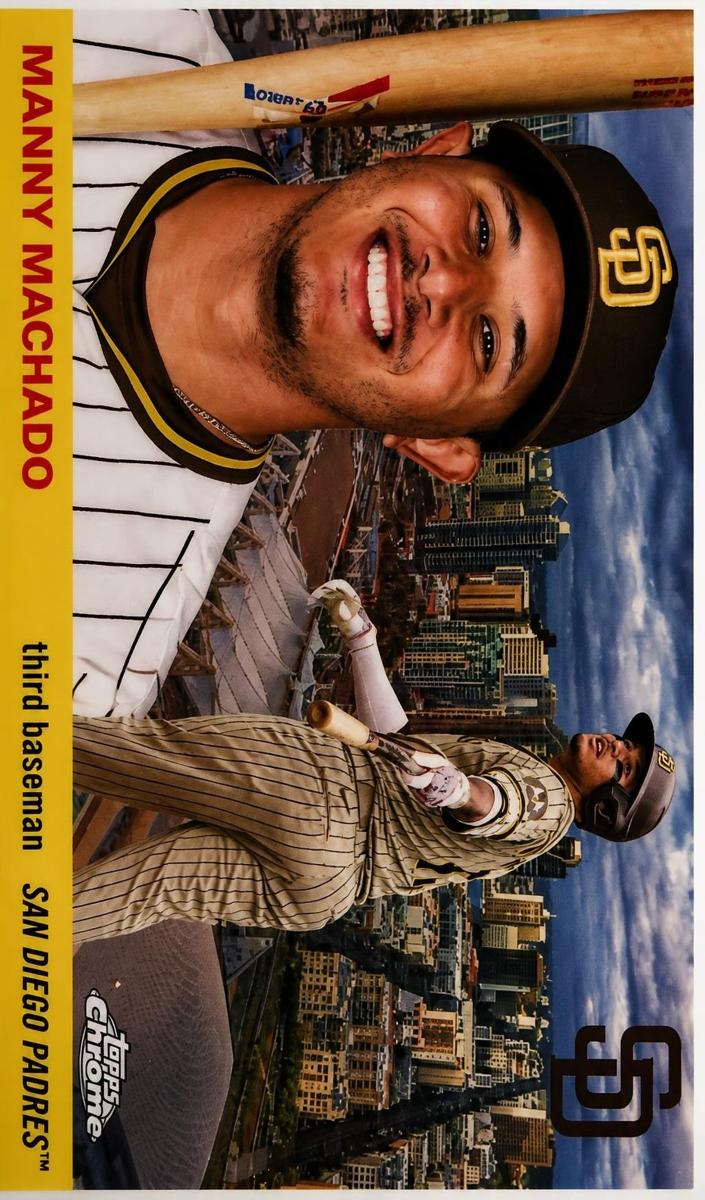 2025 Topps Chrome Platinum 1955 City Variation Manny Machado #55CV-60 card