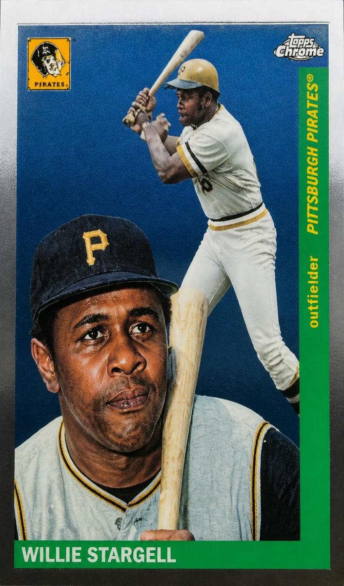 Willie Stargell 2025 Chrome Platinum card
