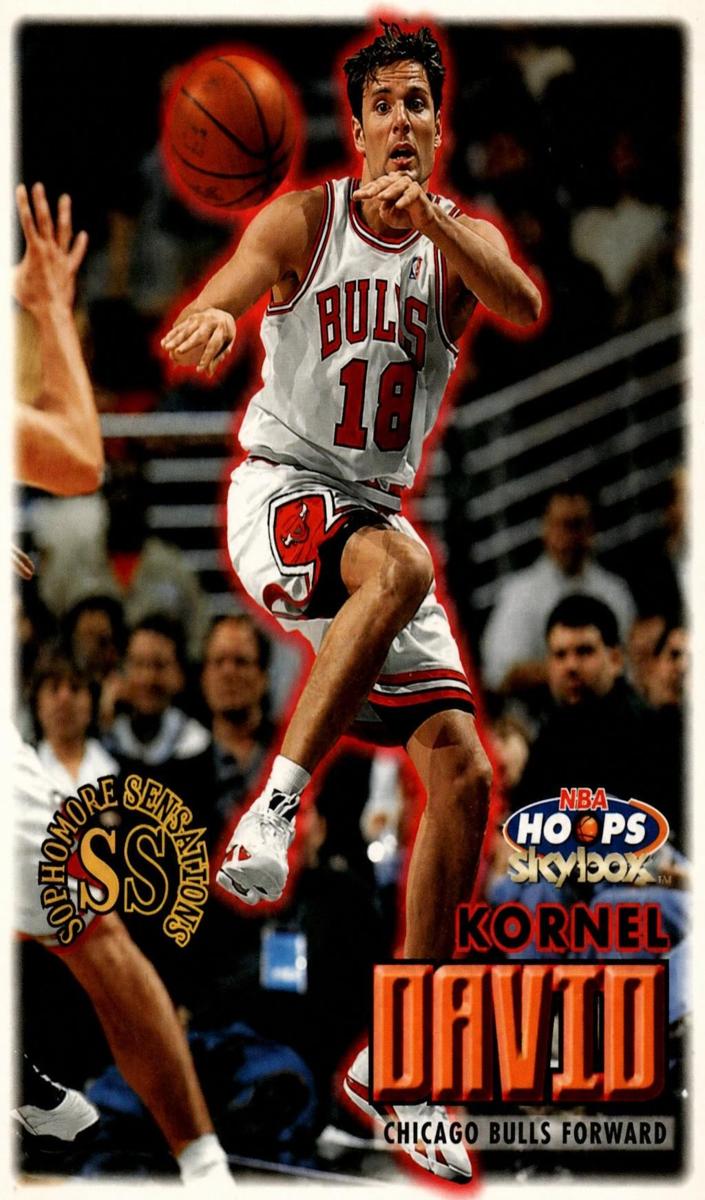 1999 Hoops Kornel David #12 card