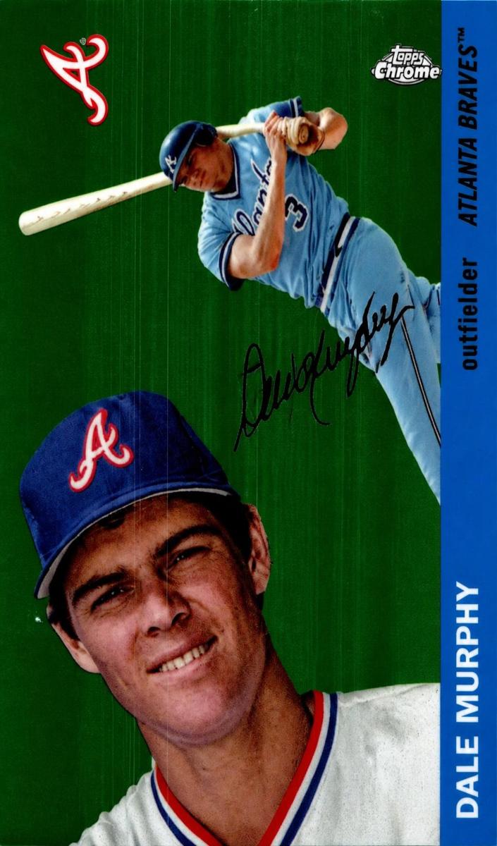 Dale Murphy 2025 Chrome Platinum card