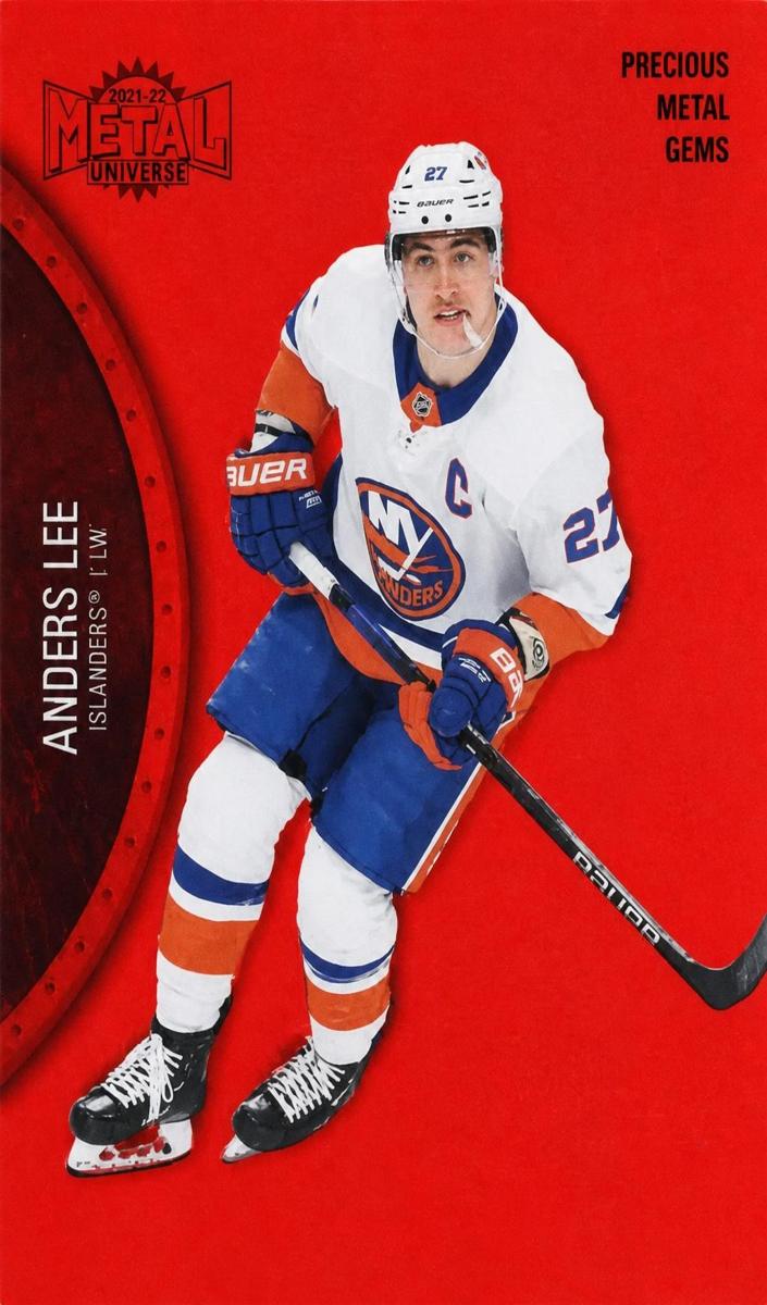 2021 Skybox Metal Universe Anders Lee #73 card