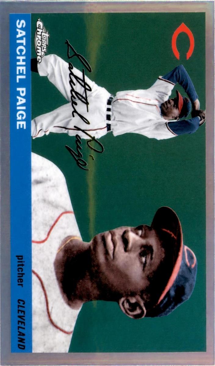 Satchel Paige 2025 Chrome Platinum card