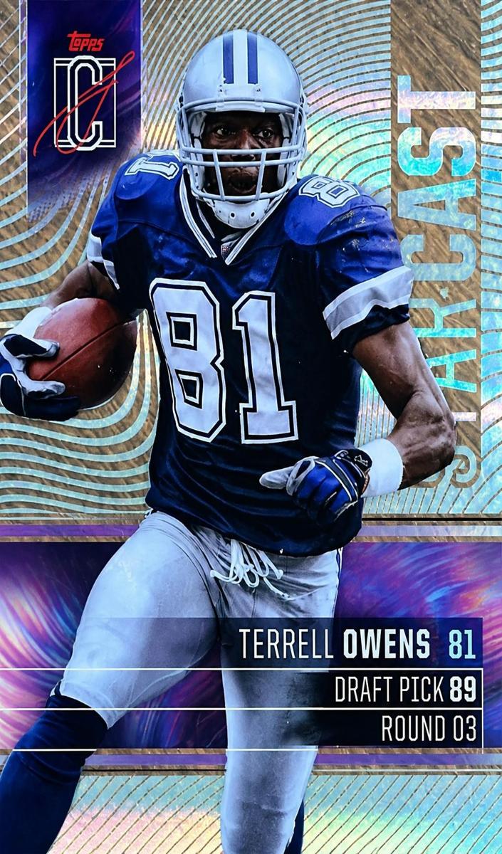 2025 Topps Signature Class Terrell Owens #HOF-TO card
