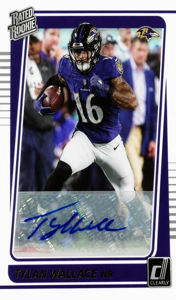 2021 Panini Clearly Donruss Tylan Wallace #74 card