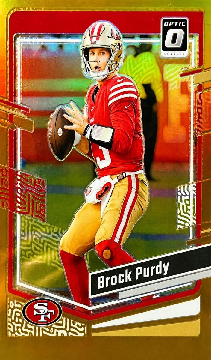 Brock Purdy 2023 Donruss Optic Football card