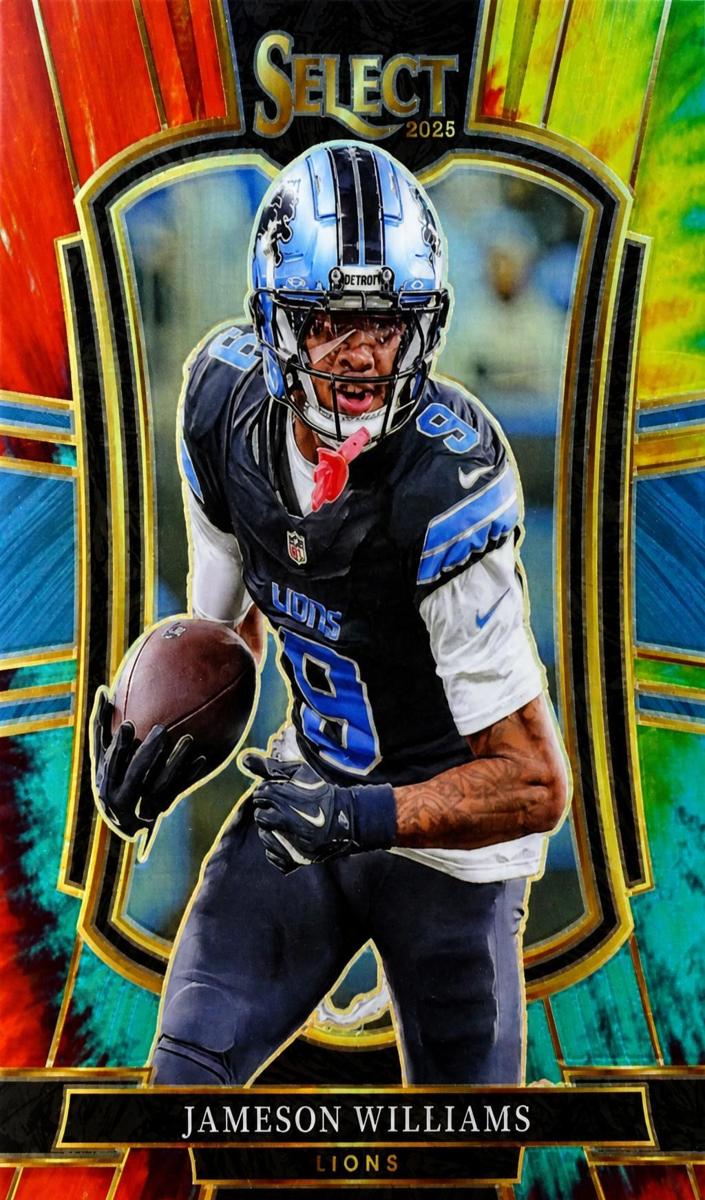 Jameson Williams 2025 Select Football card