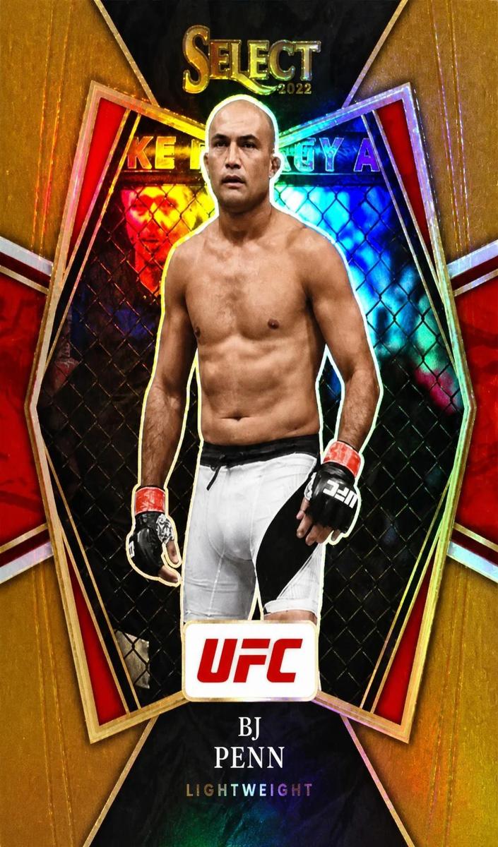 2022 BJ Penn [Bronze Prizm] #138
