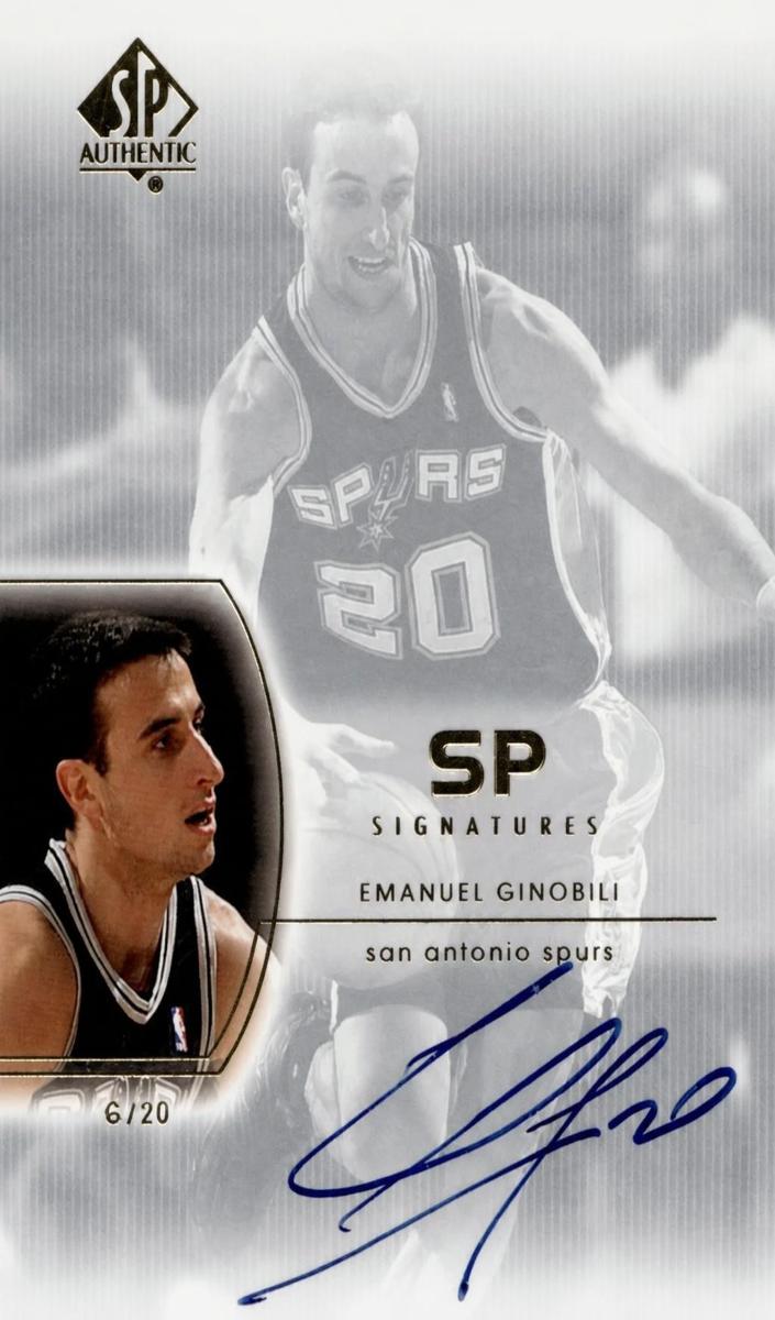 2003 Manu Ginobili #EG-A