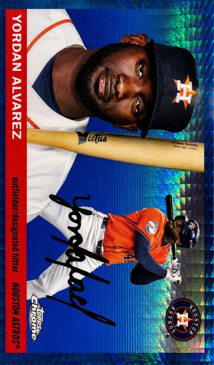 2025 Topps Chrome Platinum Yordan Alvarez #14 card