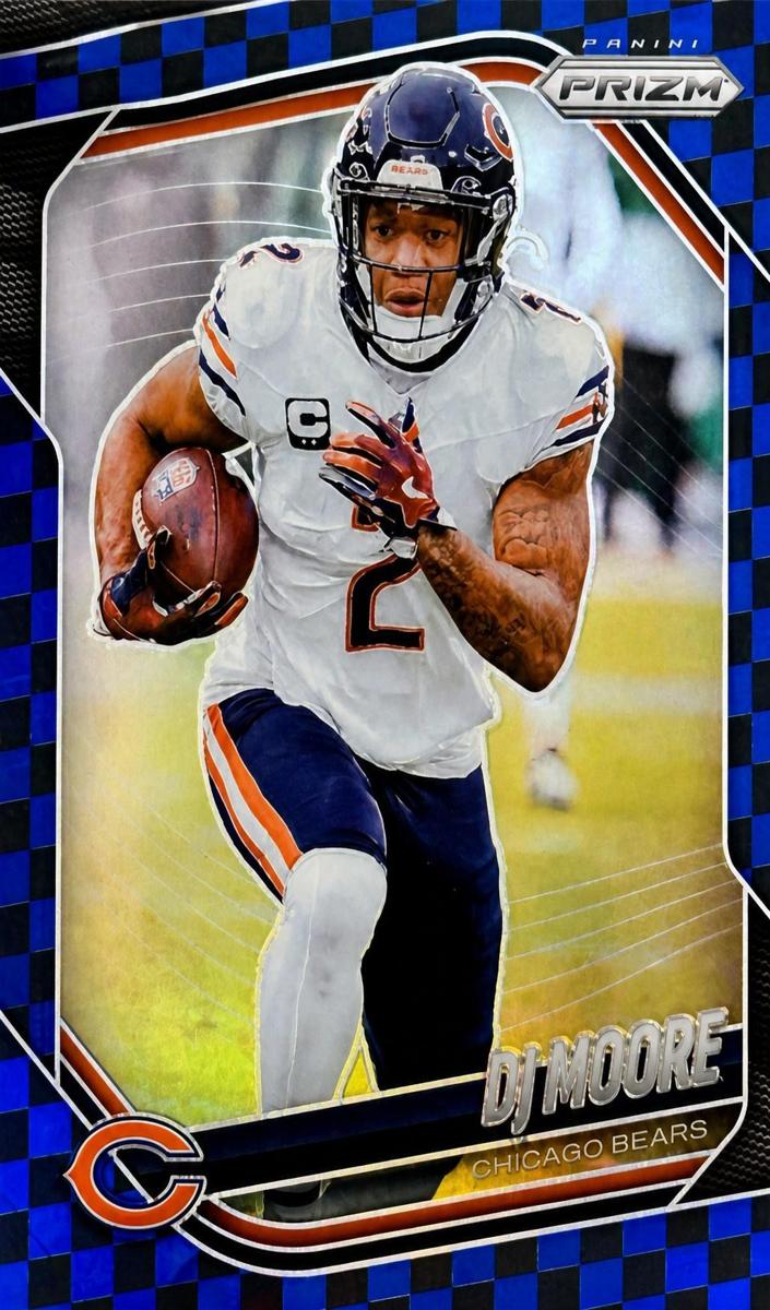 DJ Moore 2025 Prizm Football card