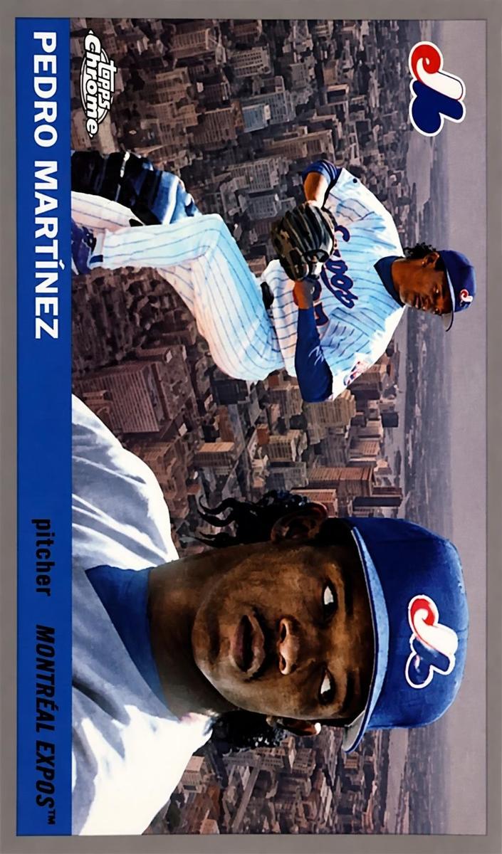 2025 Topps Chrome Platinum 1955 City Variation Pedro Martinez #55CV-47 card