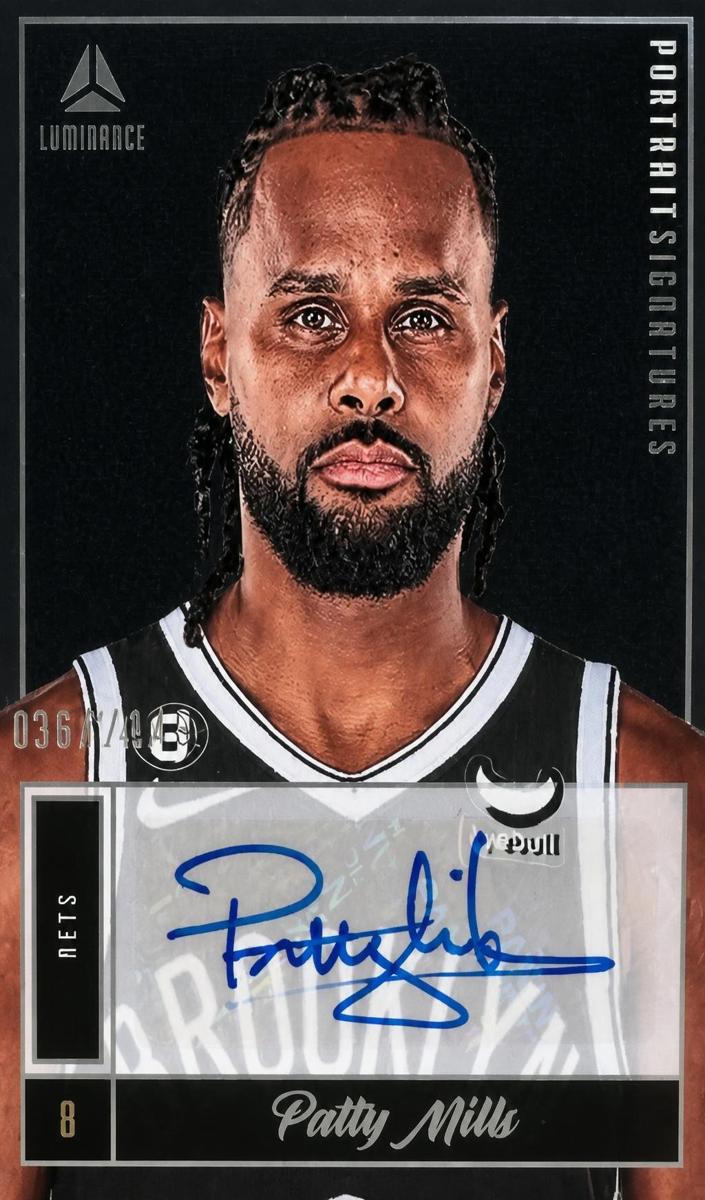 2022 Panini Chronicles Patty Mills #PS-PTM card