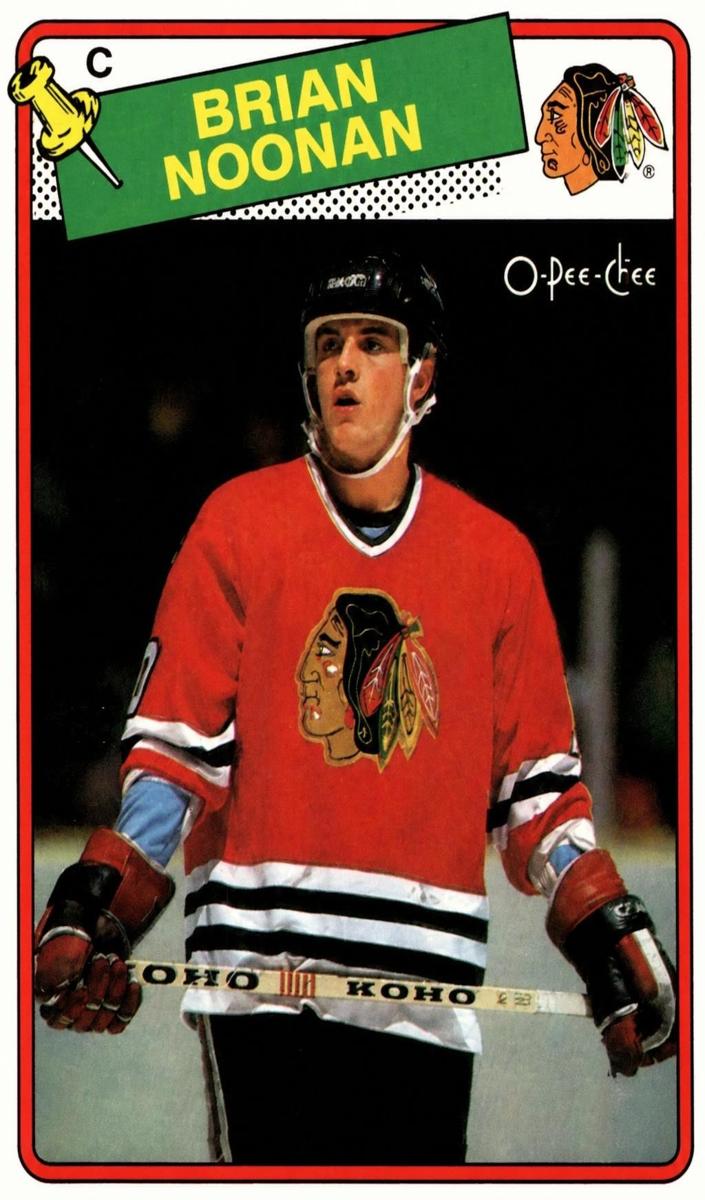 1988 O-Pee-Chee Brian Noonan #165 card