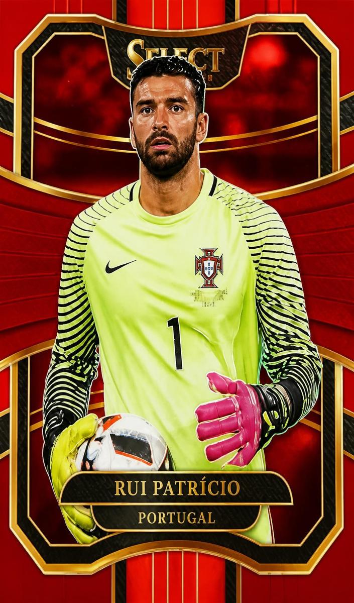 2017 Panini Select Rui Patricio [Maroon] #52 card