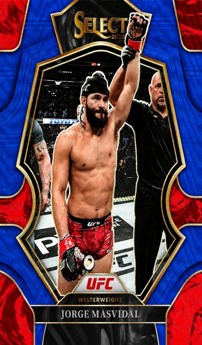 2023 Jorge Masvidal [Blue Prizm] #164