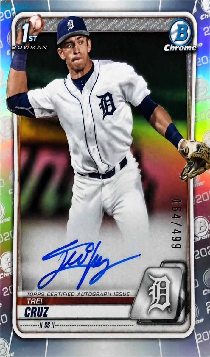 2020 Trei Cruz [Refractor] #CDA-TC