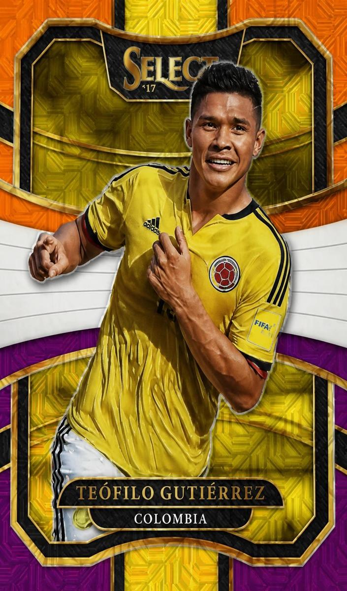 2017 Panini Select Teofilo Gutierrez [Multi-Color] #6 card