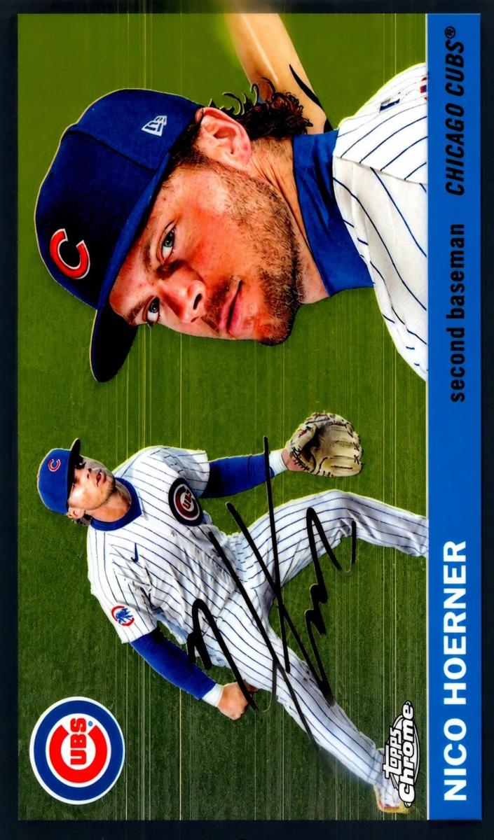 2025 Topps Chrome Platinum Nico Hoerner #24 card