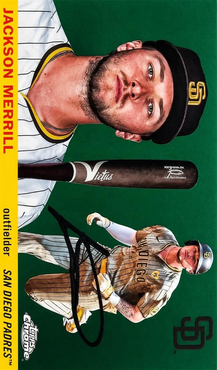 2025 Topps Chrome Platinum Jackson Merrill #123 card