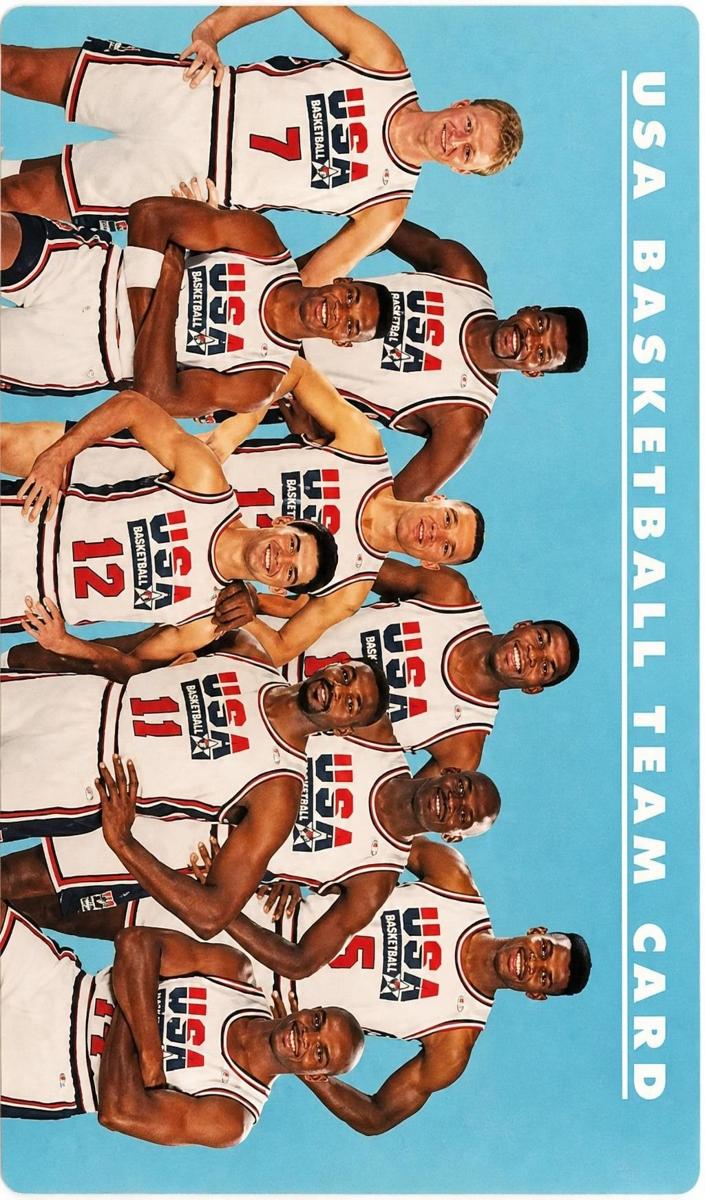 USA Basketball Team - 1992 Skybox Basketball