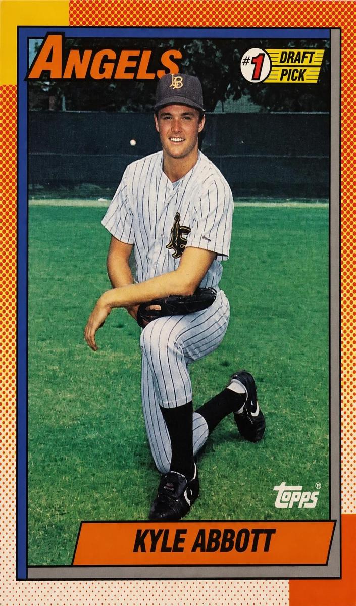 Kyle Abbott 1990 Topps Baseball