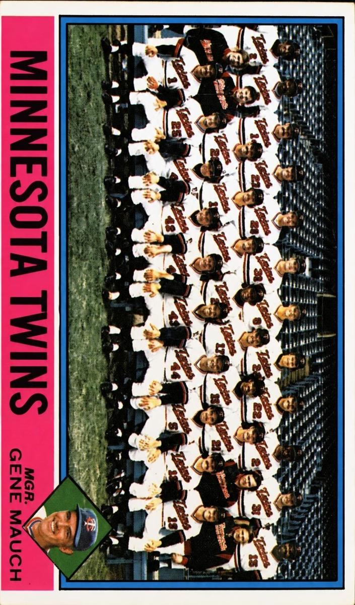 1976 Twins Team #556