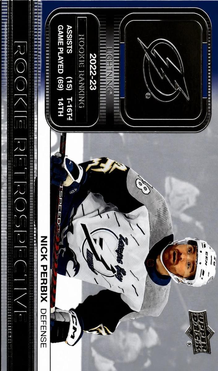 2023 Upper Deck Nick Perbix #RR-15 card