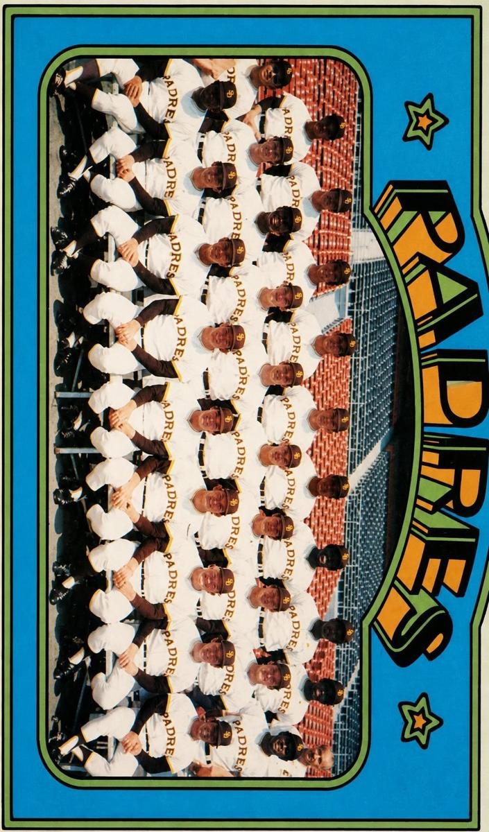 1972 Padres Team #262