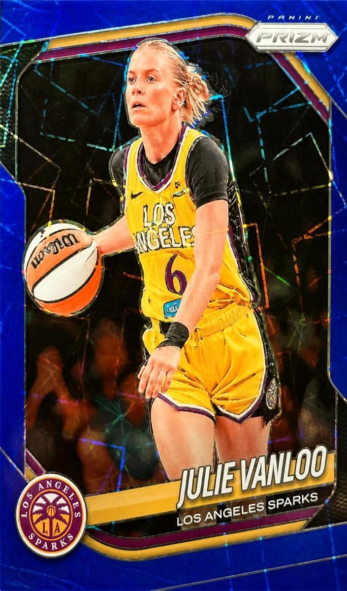 Julie Vanloo 2025 Prizm WNBA card