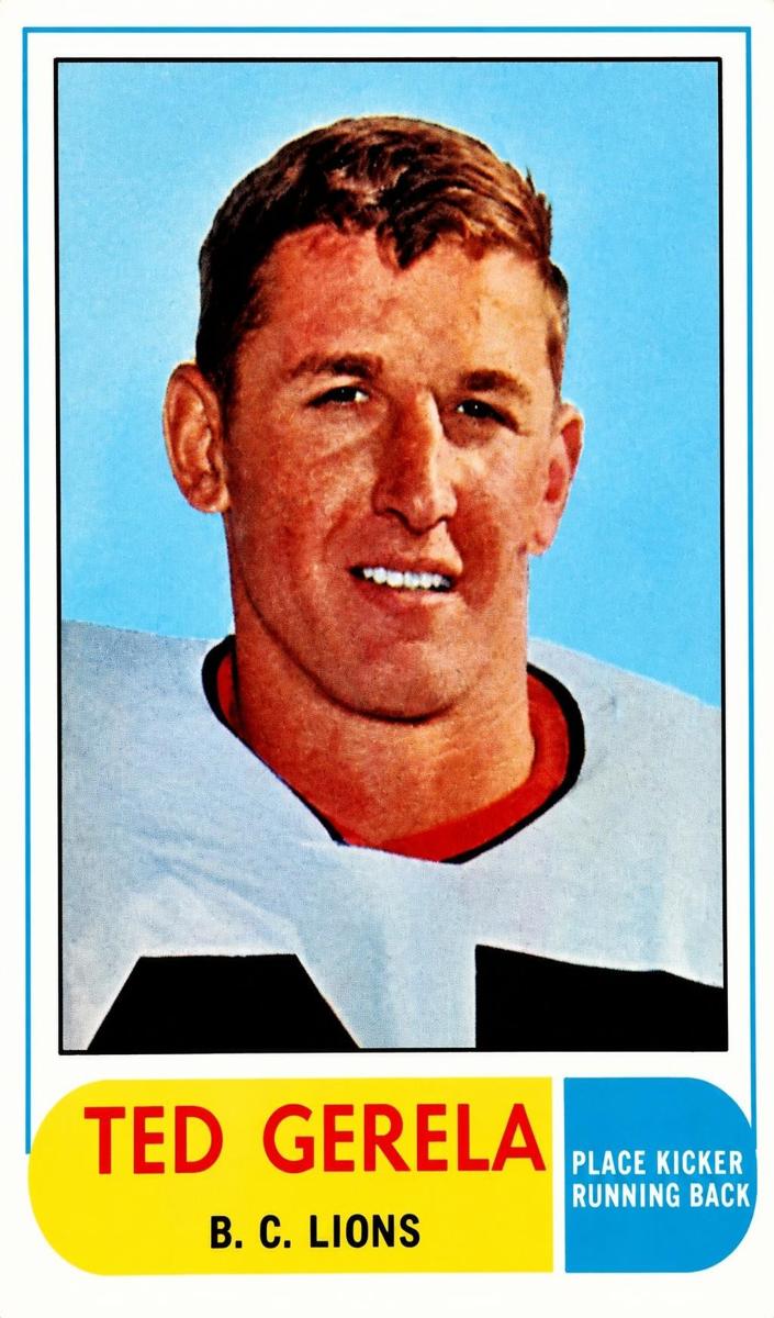 1968 Ted Gerela #124
