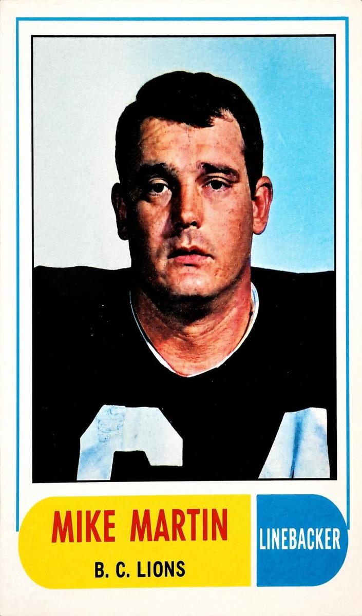 1968 Mike Martin #126