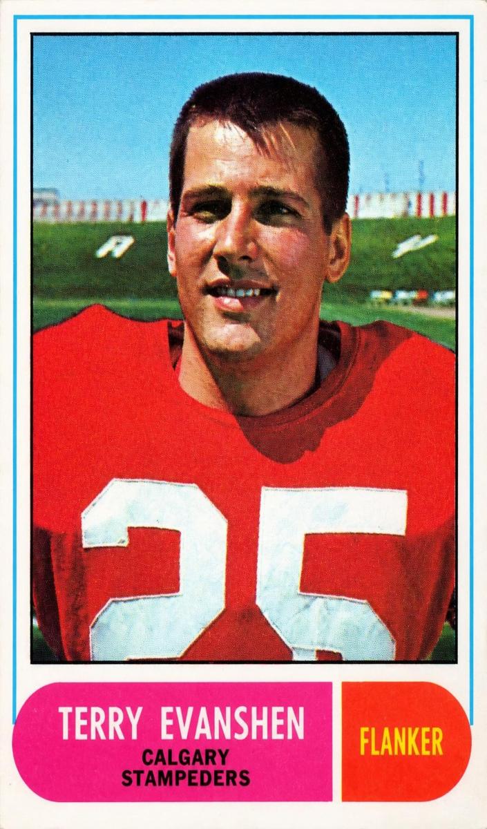 1968 Terry Evanshen #78