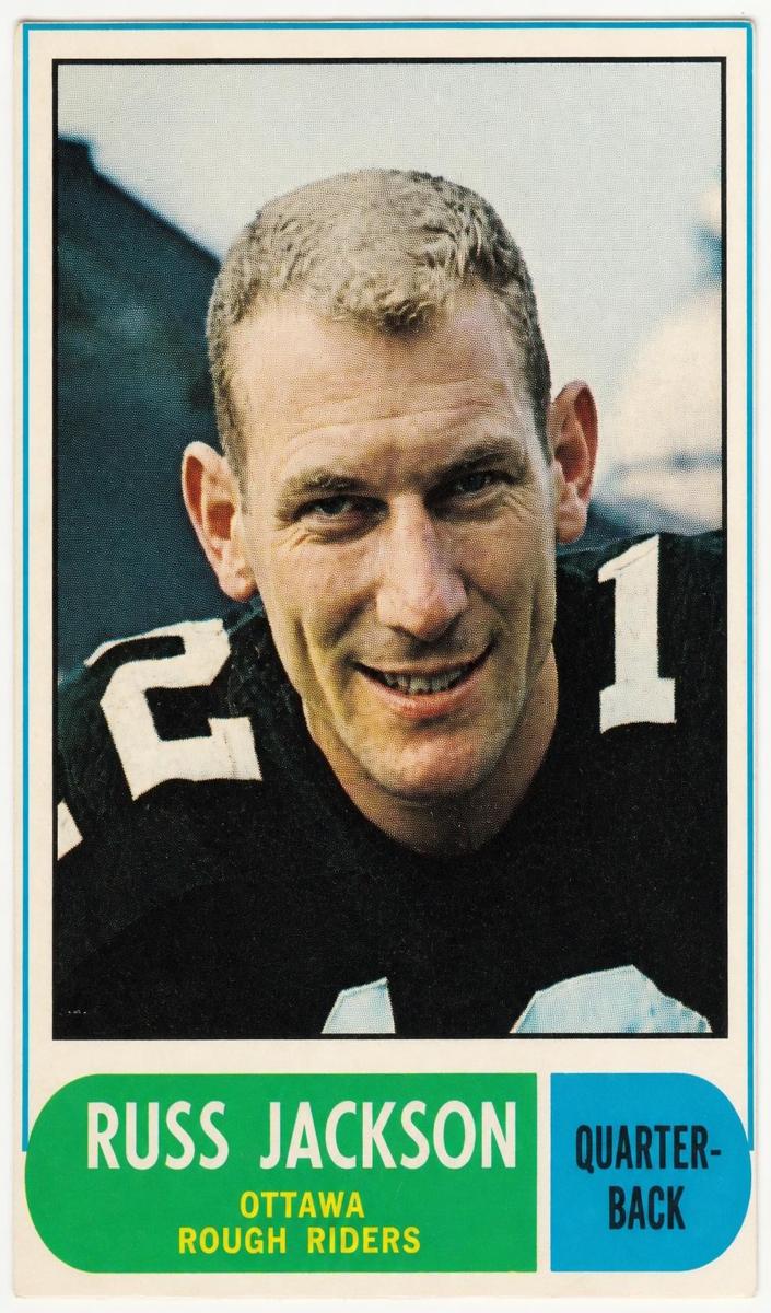 1968 Russ Jackson #17