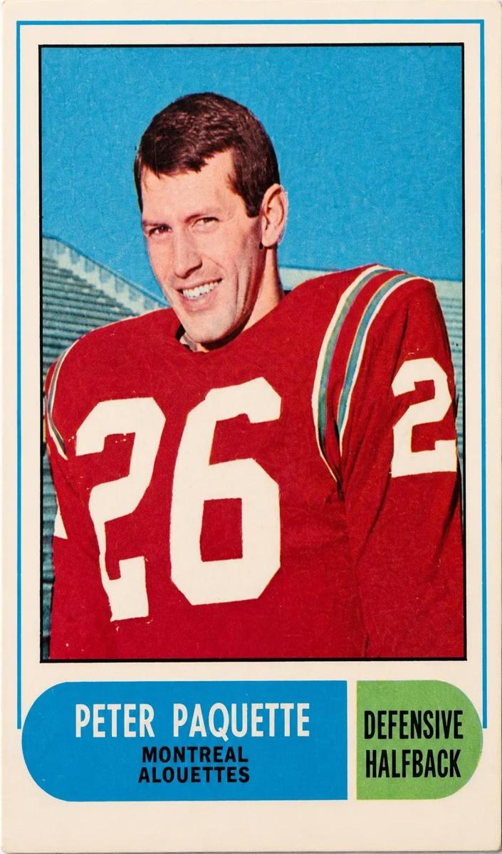 1968 Peter Paquette #12