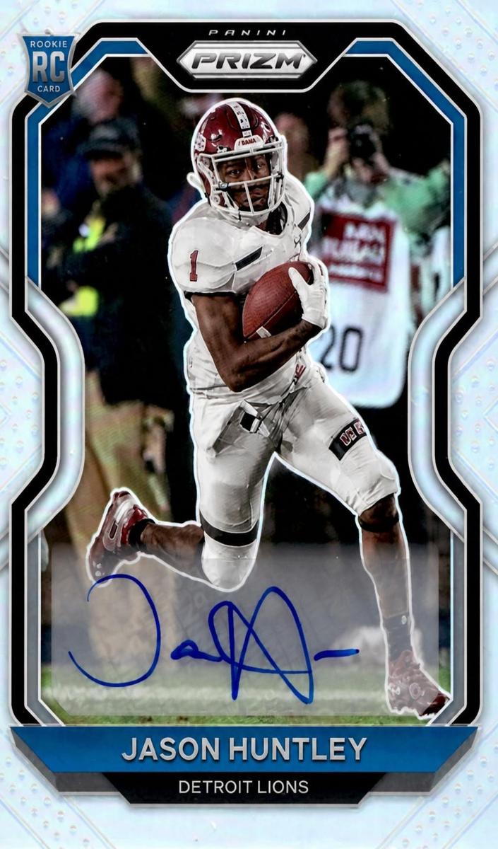 2020 Panini Prizm Jason Huntley #360 card