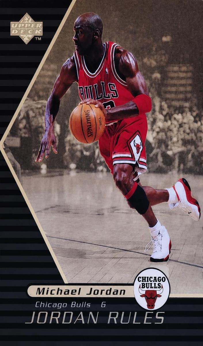1998 SP Top Prospects Phi Beta Jordan Michael Jordan #J12 card