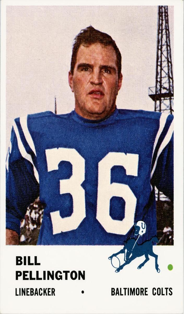 1961 Bill Pellington #36